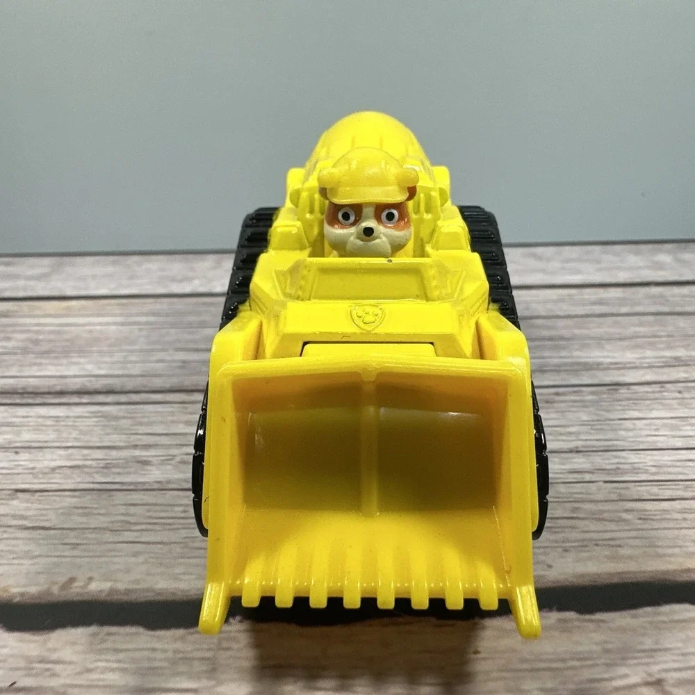 Spin Master SML Nickelodeon Paw‎ Patrol Rubble Yellow Die-Cast 3 1/2